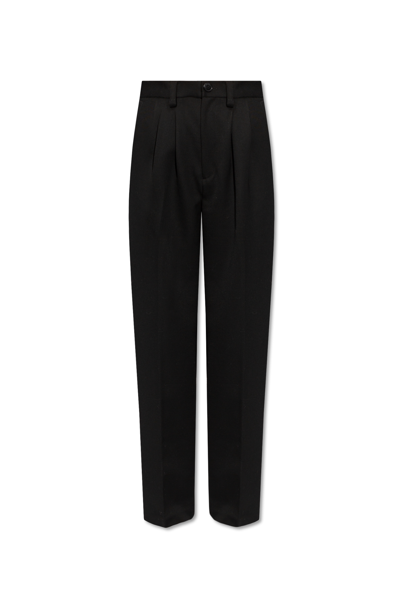 GenesinlifeShops Chad Black Carrie wool trousers Anine Bing